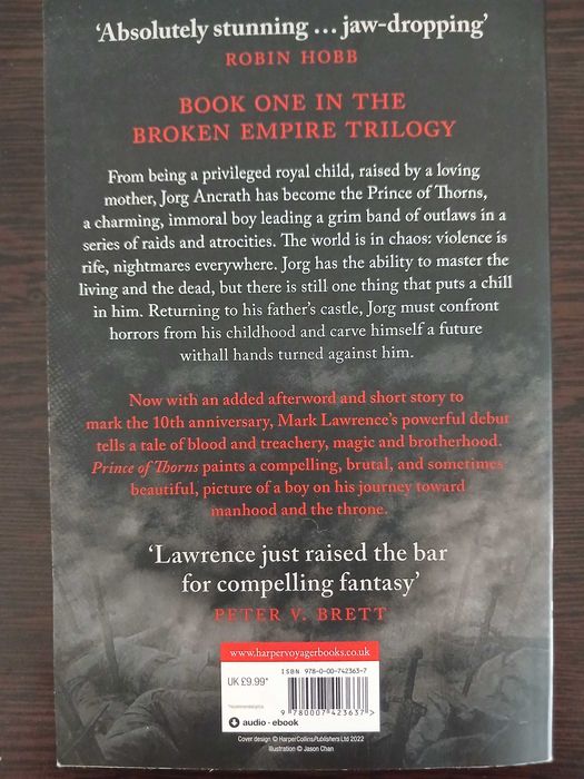 The Broken Empire Trilogy, книги на английски език