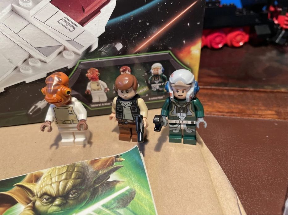 Lego Star Wars 75003 A-wing Starfighter cu cutie si instructiuni