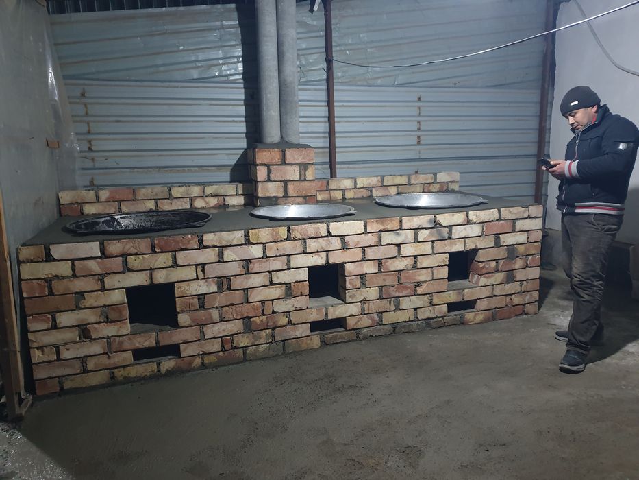 Yozgi oshxona, kamen, mangal, barbekyu, oʻchoq va shu turdagi xizmatla