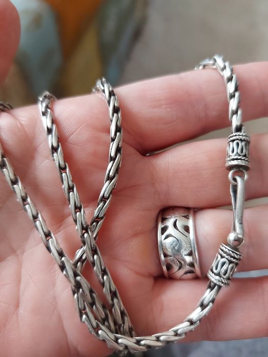 Lanț argint 74 cm superb