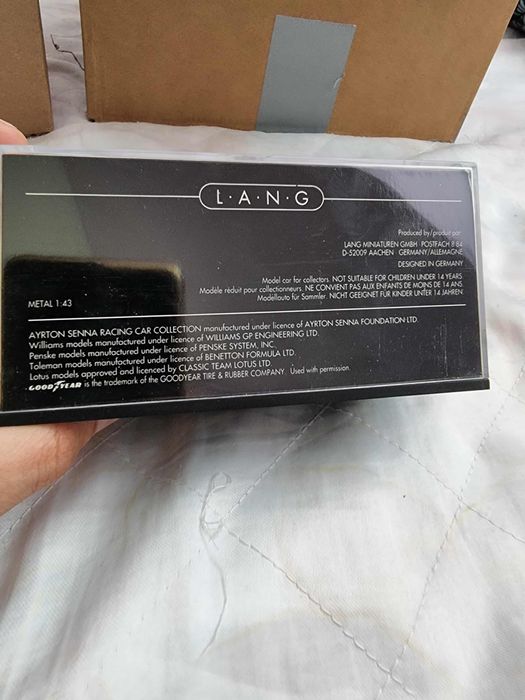 Ayrton senna lotus 97 T portuguese gp 1st win 1985 minichamps 1:43