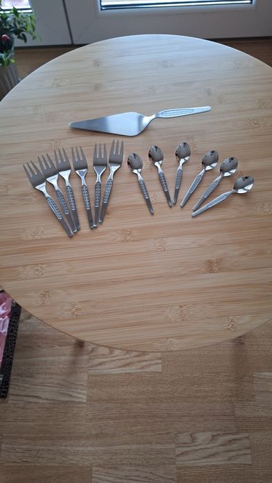 Set tacamari pentru desert inox