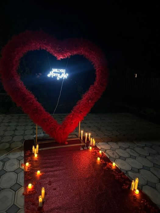 Для предложения руки и сердца