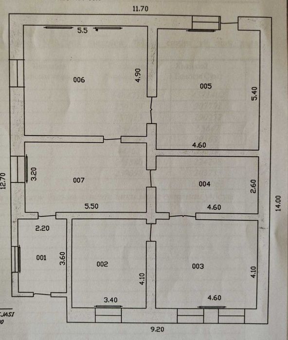 Продаётся дом 6 комнат, 10 сот. вторая линия. Таш обл. Паркентский р.