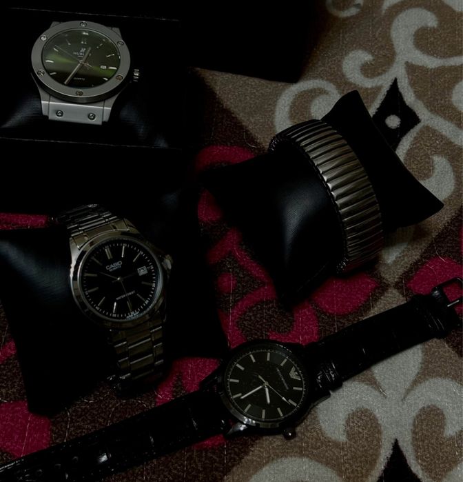 Мужские наручные часы для мужчин механические casio hublot