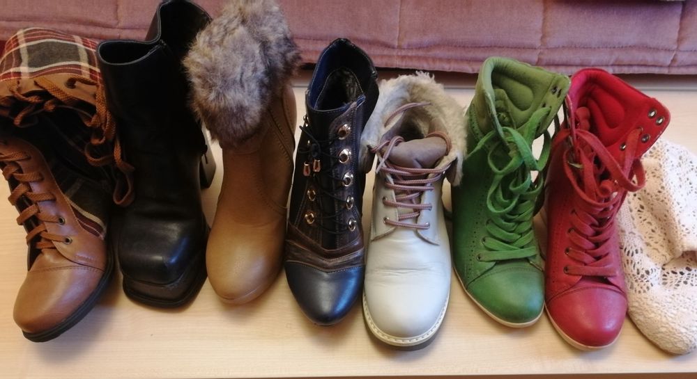 Cizme, botine, ghete noi, sau f. puțin purtate nr. 37