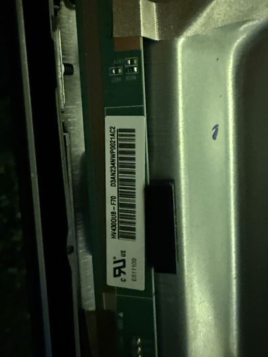 Части от телевизор Samsung 43AU7092
