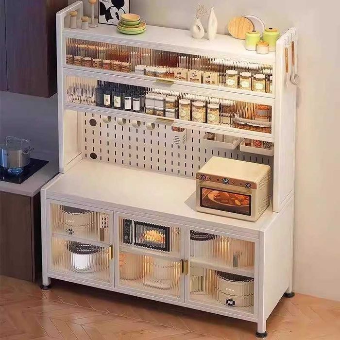 Кухонный сервант/Шкаф для хранения/Сервант с откидной дверцей вверх