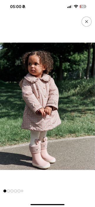 Next Куртка плащ утепленная