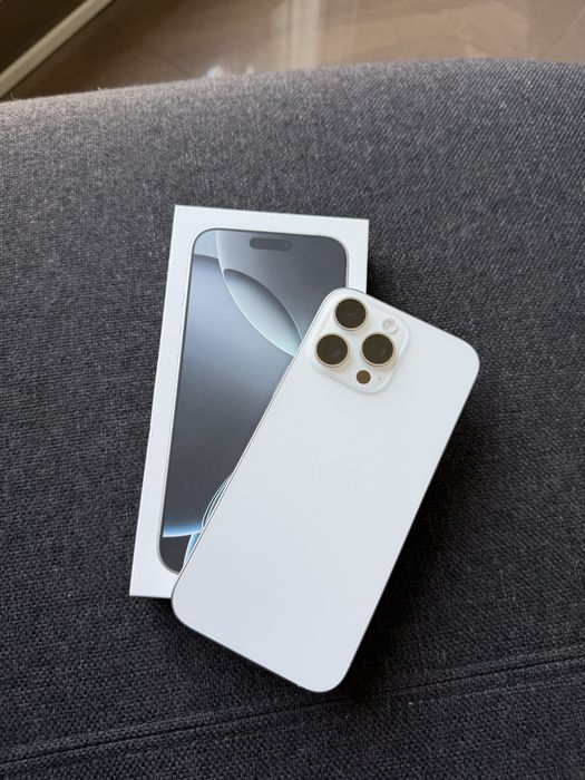 iPhone 16 Pro Max 512 GB White Titanium ca nou