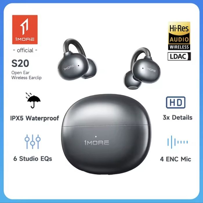 1more S20 безжични слушалки