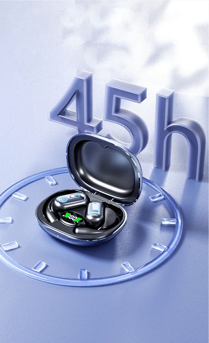 Casti VU-TEK Q17 AirConduction, Bluetooth, Open-Ear, Sapphire Blue