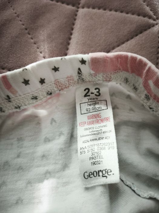 Пижами размер 2-3 години