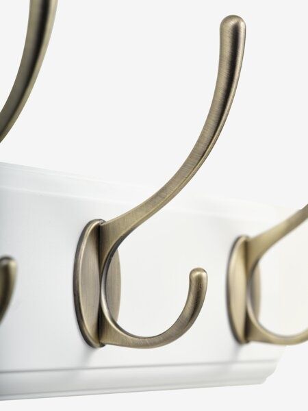 60см! Стенна закачалка от МДФ и стомана