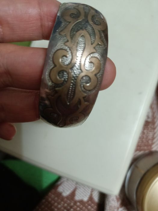 Браслет  ссср   серебро проба заводская