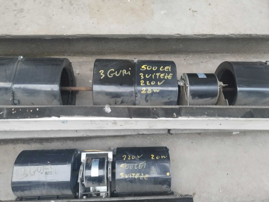 Exhaustor original ventilator cu 3 viteze hala aerisire