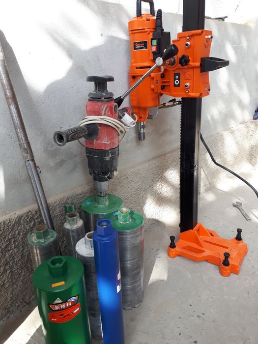 Алмазное бурение тешик очамиз сухой и водивной перефаратор хизмати