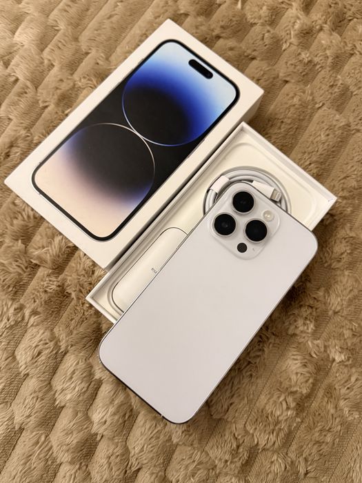 IPhone 14 PRO 5G Alb ca NOU 256GB Full Box