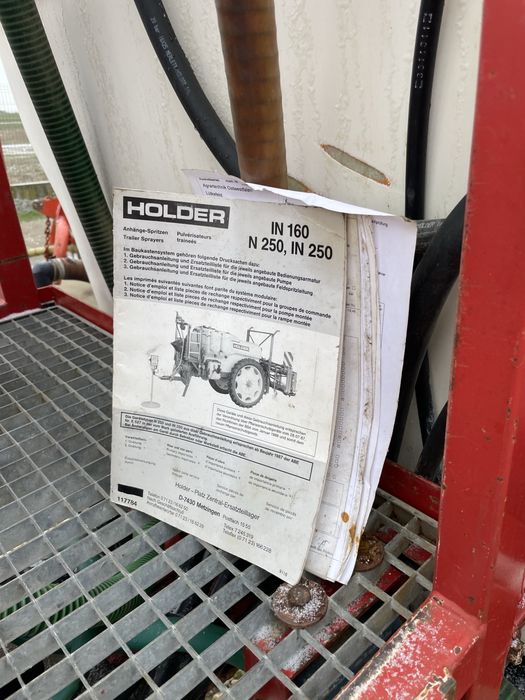 Instalatie ( met ) erbicidat , ierbicidat Amazone , Holder , Hardi