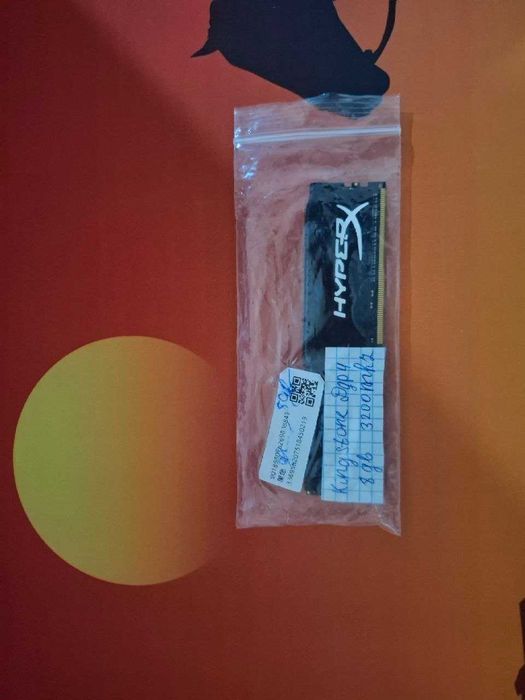 Оперативная память Kingston DDR4 8GB с радиатором