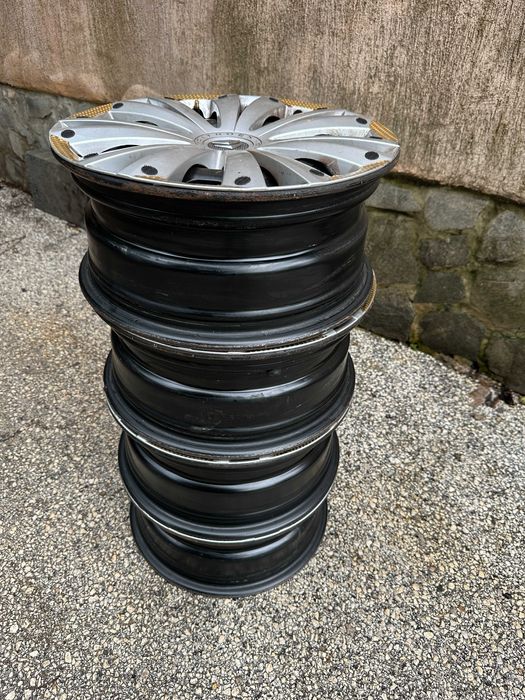 4бр. железни джанти 16" 4х108 - Citroen, Peugeot с тасове