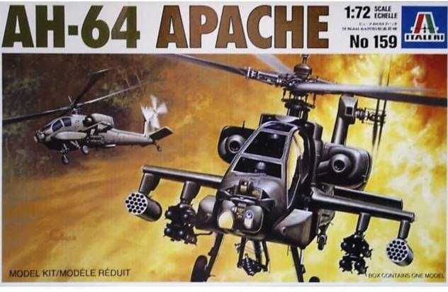 Сборная модель вертолета AH-64 «Апач» (Italeri, 1:72)