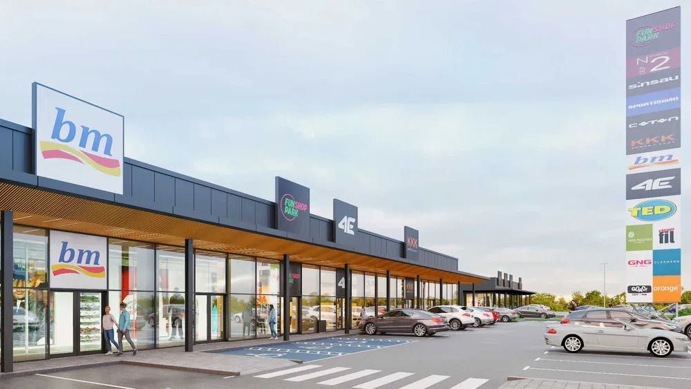 Spatii comerciale 500mp in cadrul Funshop Park Mosnita Noua