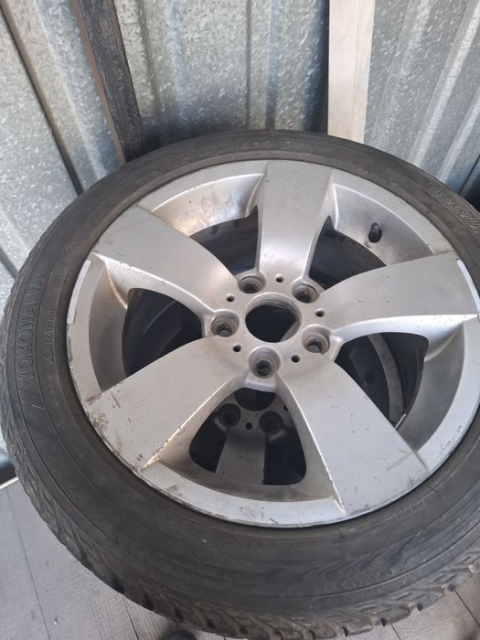 Диски с резиной на бмв е 60 R17