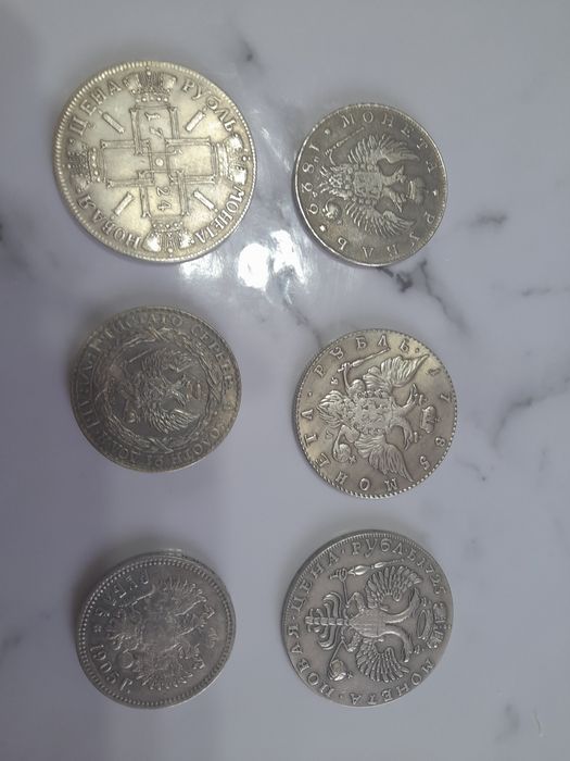 Продам старинные серебряные монеты