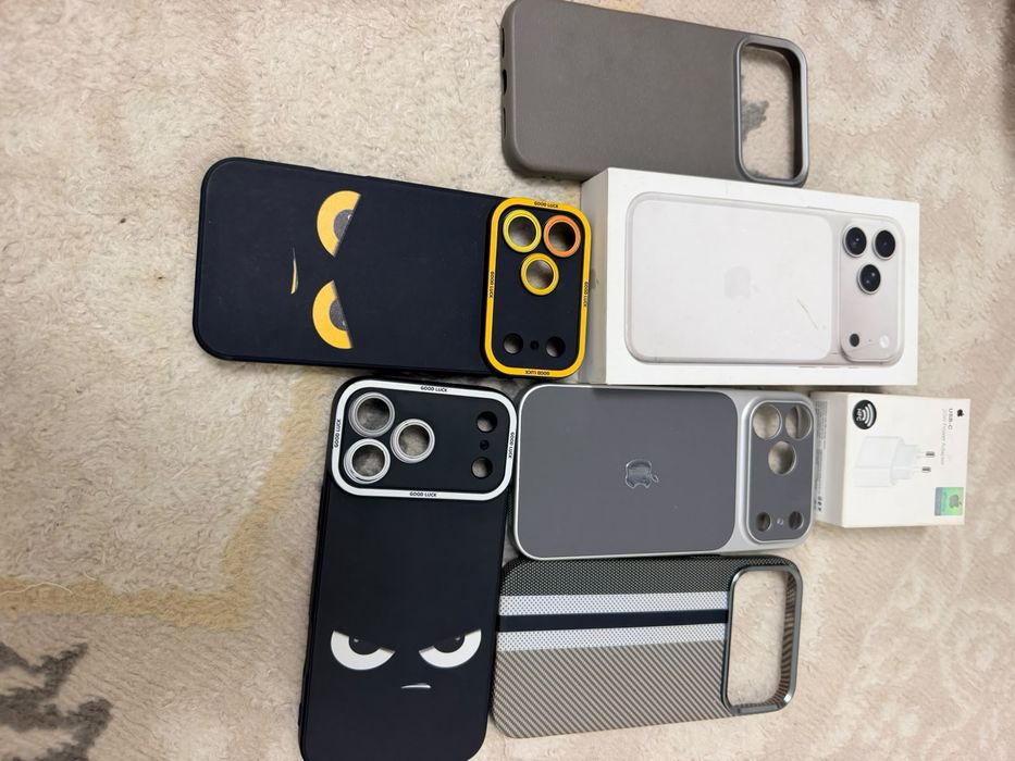 iPhone 17 pro max 256 гб серый