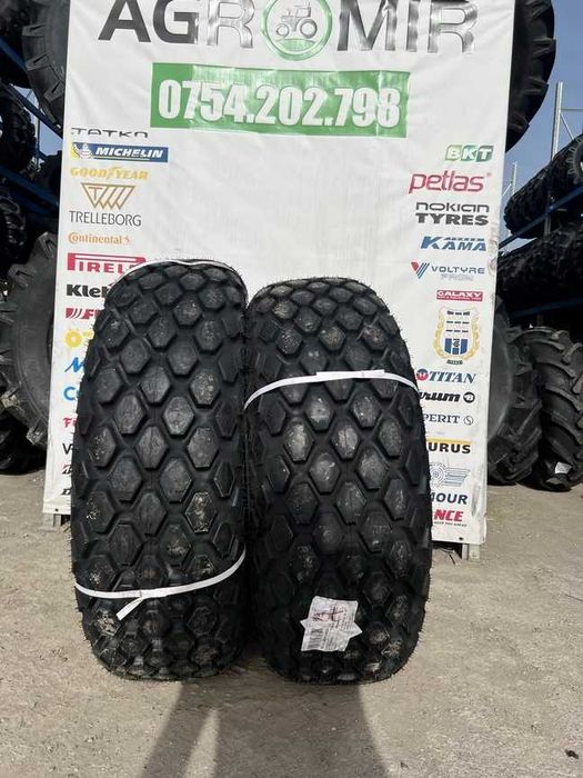 Anvelope noi 14.9-24 cu 6 pliuri marca ALLIANCE pt cilindru compactor