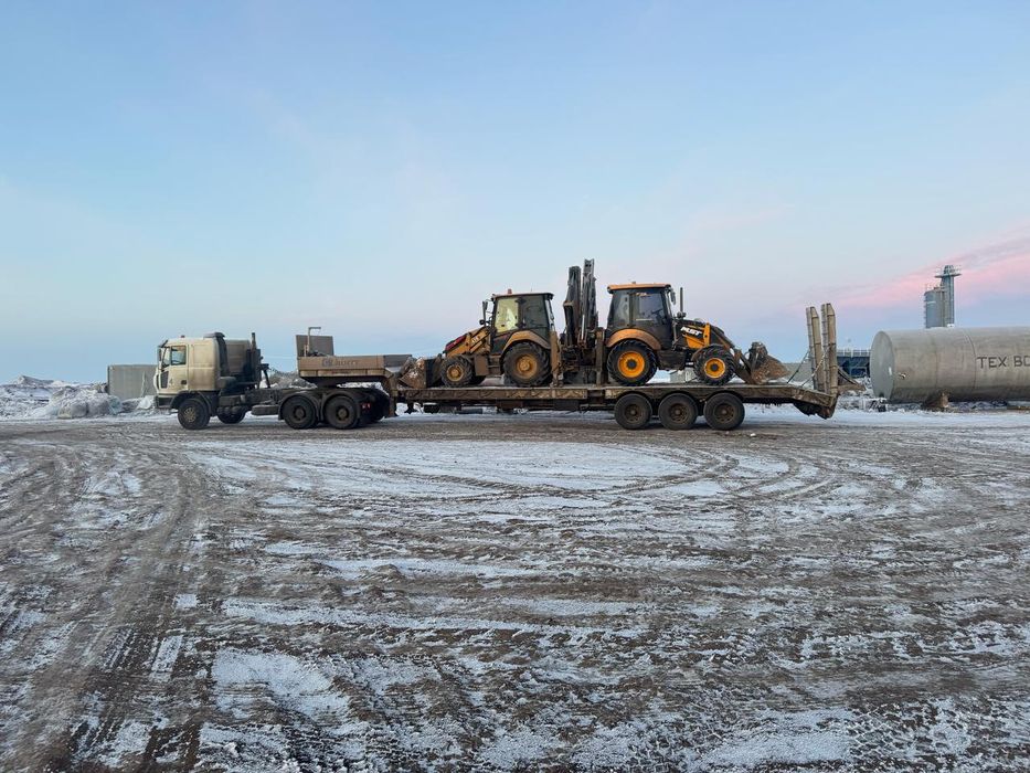 Услуги экскаватора. Погрузчика 3 в 1. Трактор.