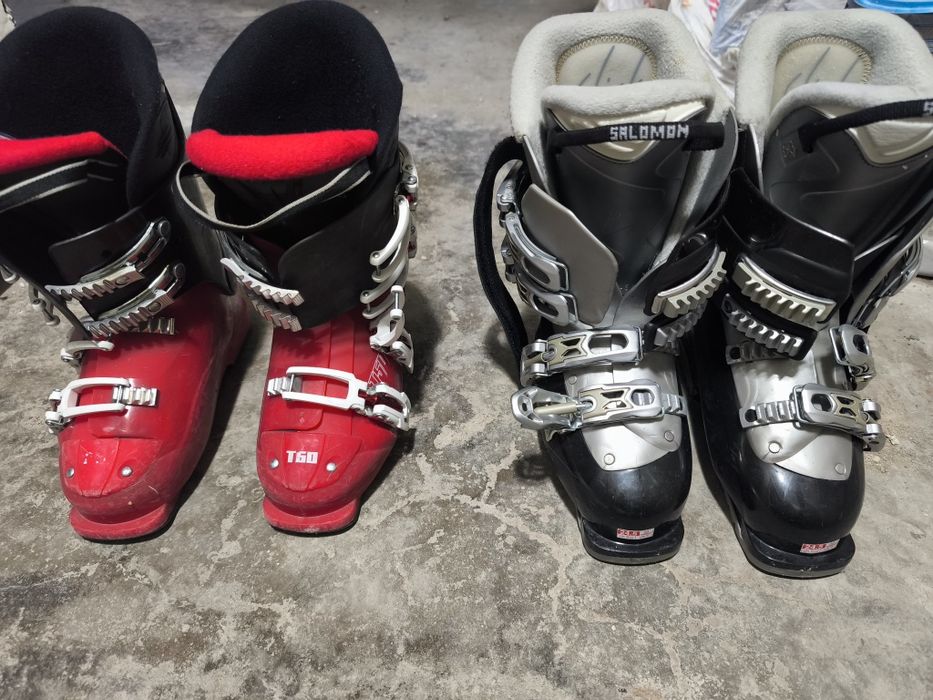 Ски Fischer и Atomic и ски обувки