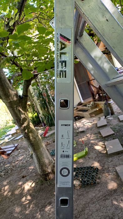 Scara extensibila 3 tronsoane x 7 trepte, ALPE