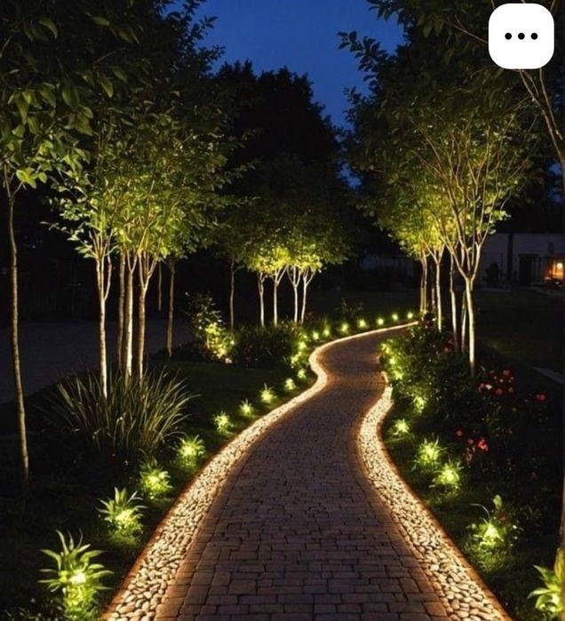 Подсветка  для улицы .