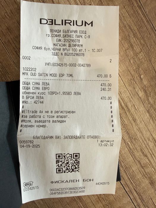 Оригинален парфюм