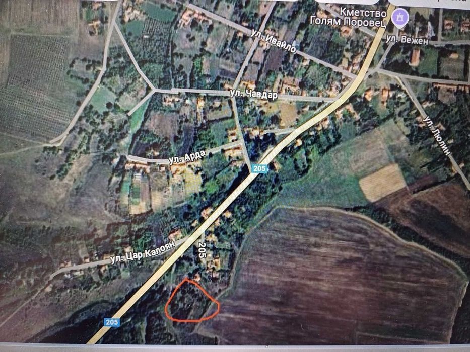 Продава се Парцел в с. Голям Поровец, Област Разград - 5000 кв.м за 2 €/кв.м - Снимка #1