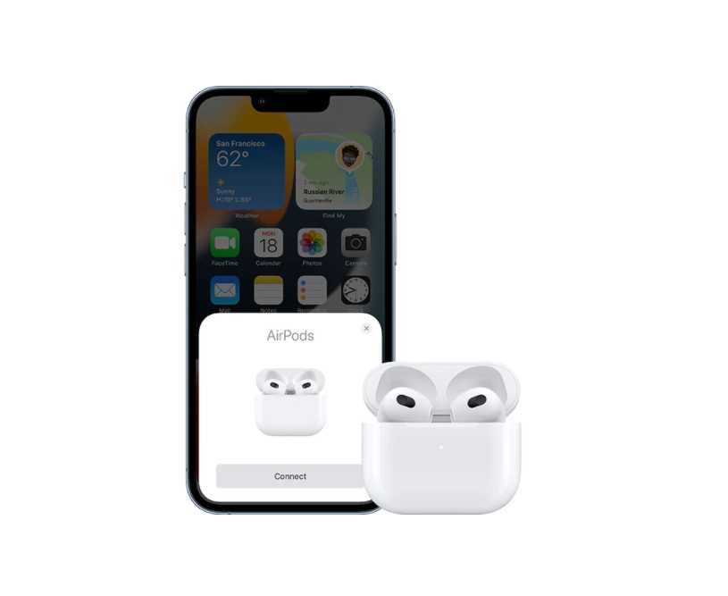 Casti APPLE AirPods 3 In-Ear, Microfon, Carcasa Incarcare Wireless NOU