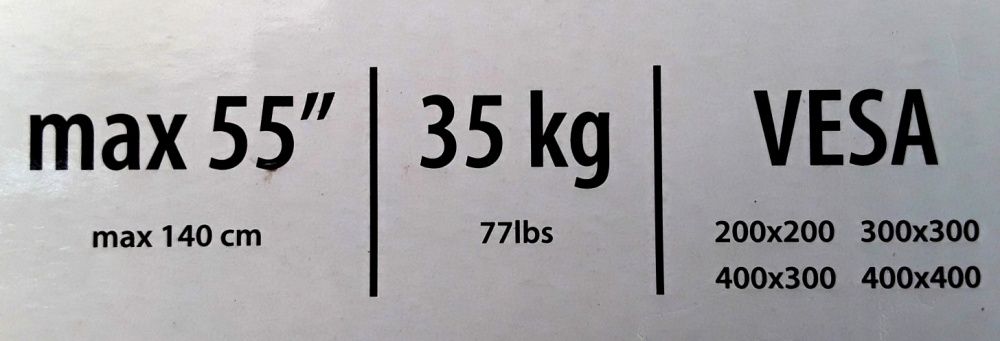 SUPORT TV LED/LCD/Plasma TV diagonala 81-140 cm (32-55") - NOU