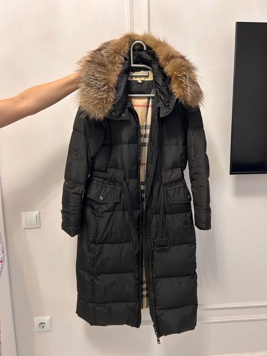 Чёрная куртка Burberry