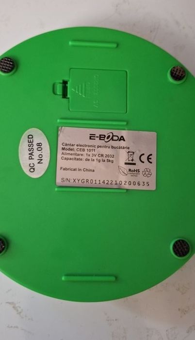 Cantar electronic digital de bucătărie