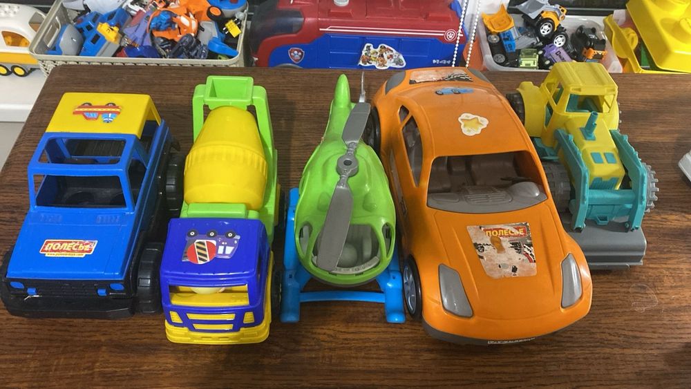 Машинки полесье и другие