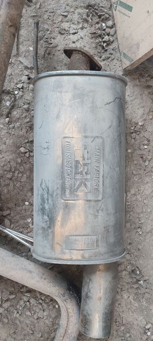 Глушитель прямоток тихий