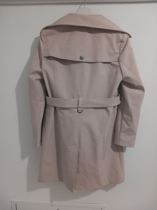 Trench roz pudră Calvin Klein