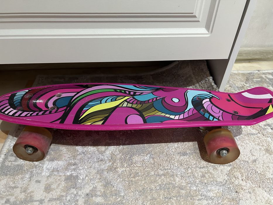 Вместе - Ролики+самокат+скейт для подростка-девочки