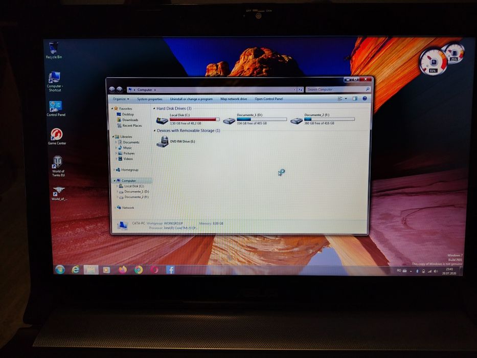 Laptop asus 17,3 inch