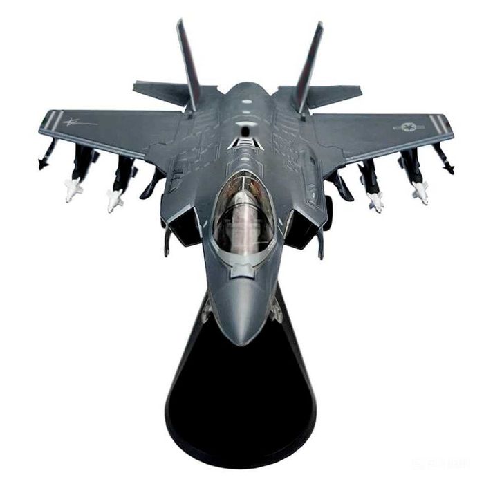 Macheta avion metalica F-35I Lightning II scara 1:72 22cm