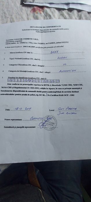 Comanda dubla pt scoala de soferi