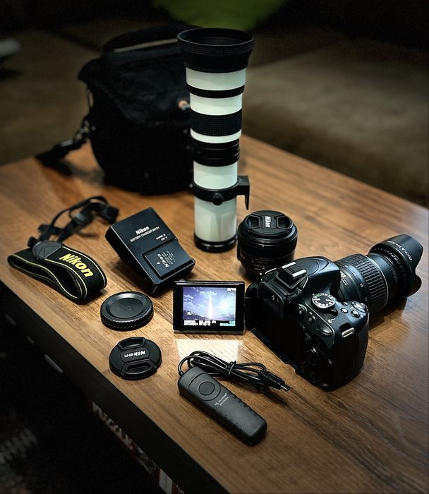 NIKON D5100 + 3 объектива