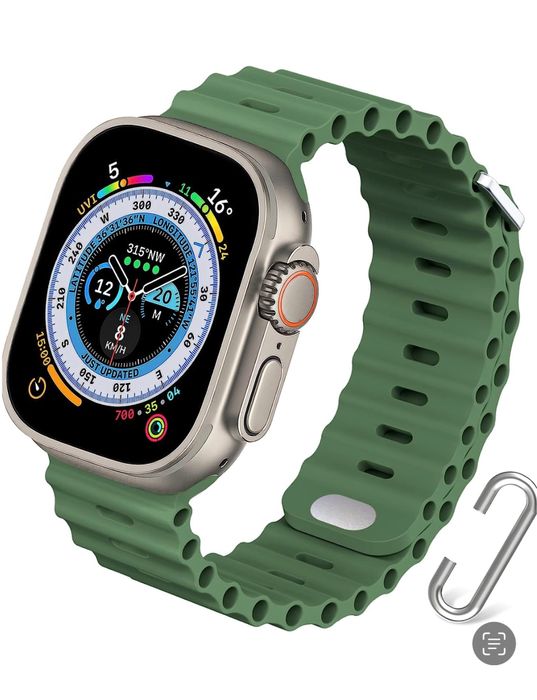 Curea Husa Folie Compatibila Ceas Apple Watch Ultra SE 11 10 9 8 7 6 5